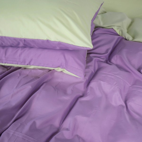 Фото - Комплект постільної білизни MirSon Viguera (12-0525 + 16-3310) Mikrosatin Premium 175х210 см (2200007250103)